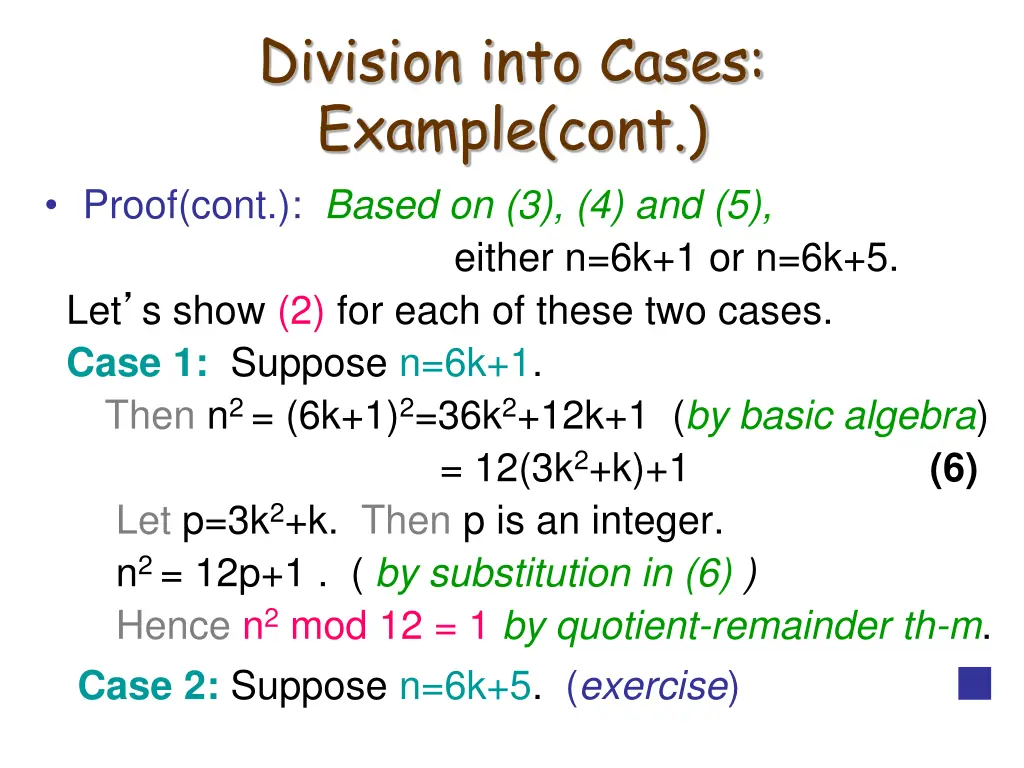 division into cases example cont proof cont based