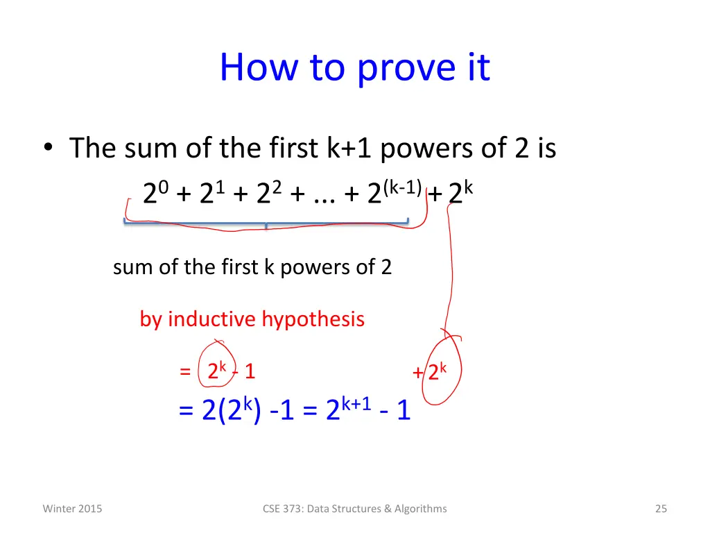 how to prove it 1