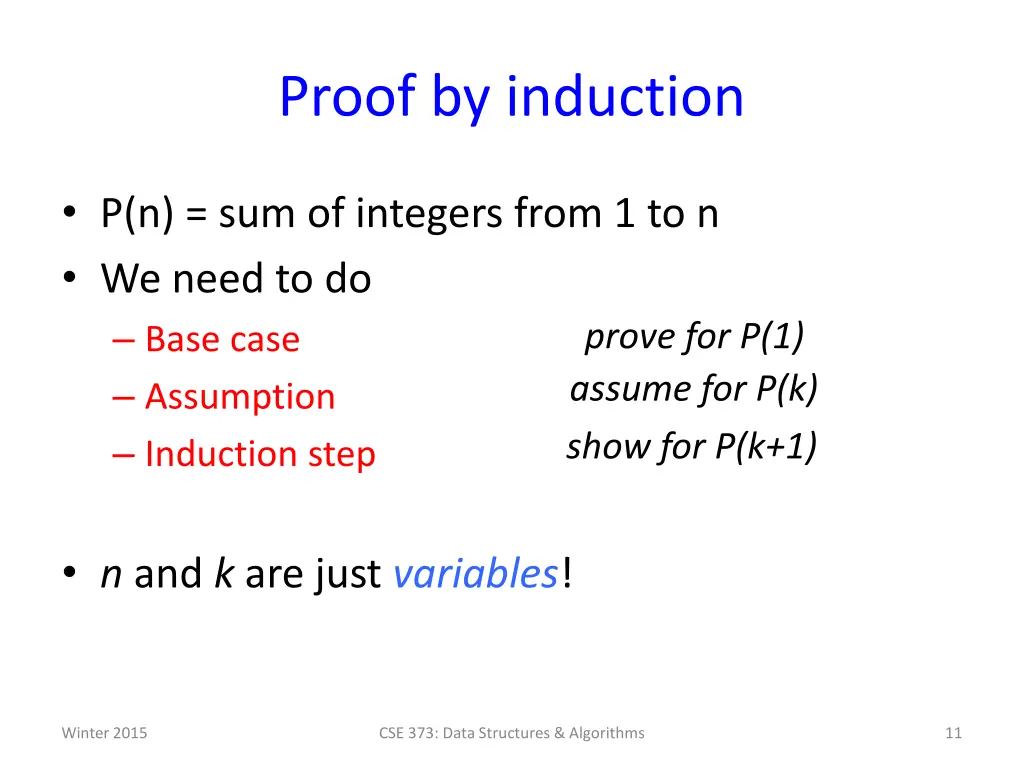 proof by induction 1