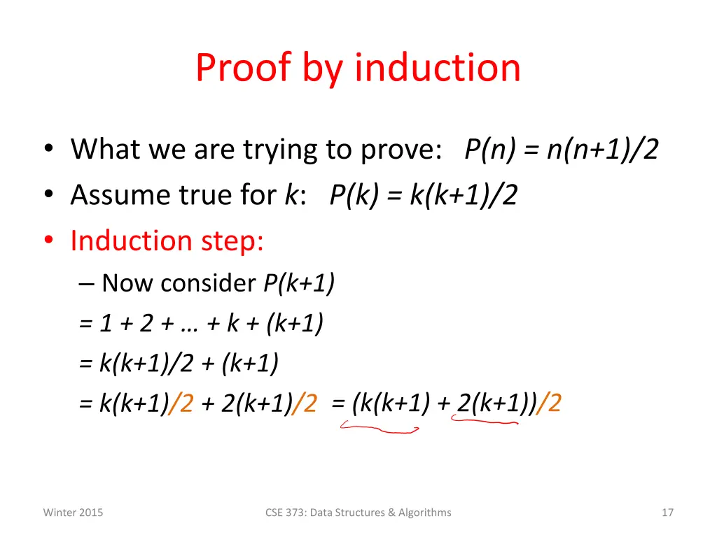 proof by induction 7