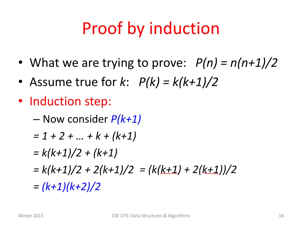 proof by induction 8