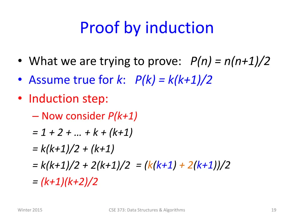 proof by induction 9