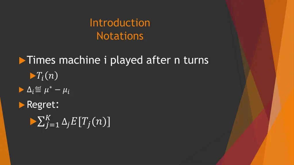 introduction notations