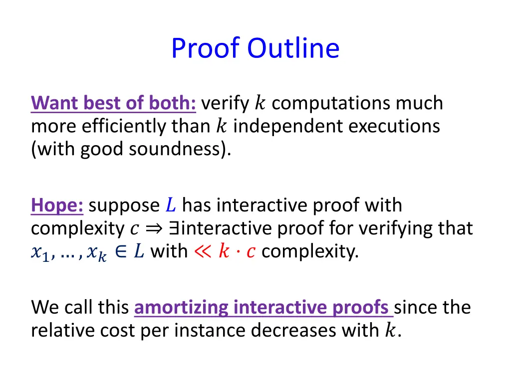 proof outline 5