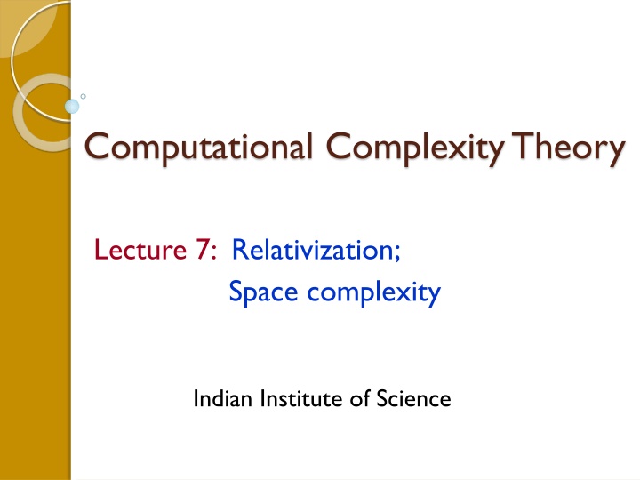 computational complexity theory