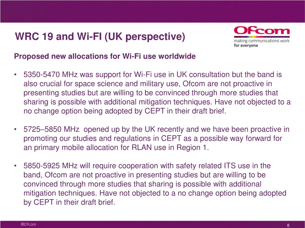 wrc 19 and wi fi uk perspective 1