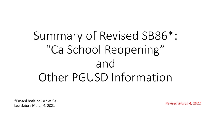 summary of revised sb86 ca school reopening