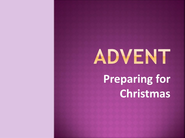 advent preparing for christmas