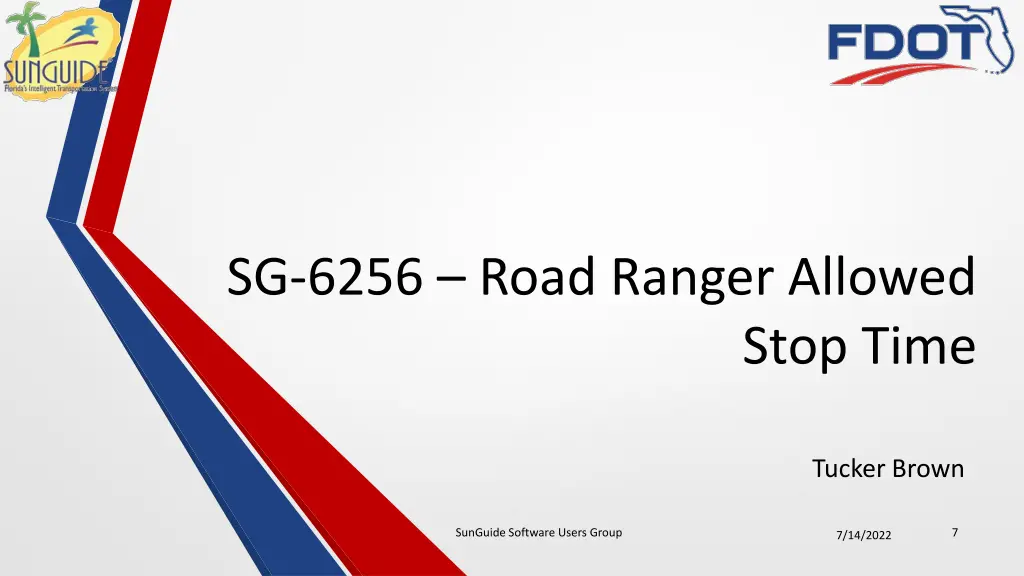 sg 6256 road ranger allowed