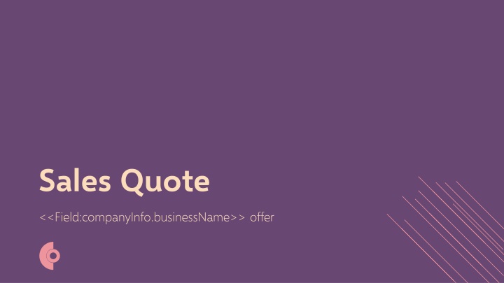 sales quote