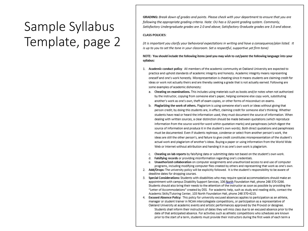 sample syllabus template page 2