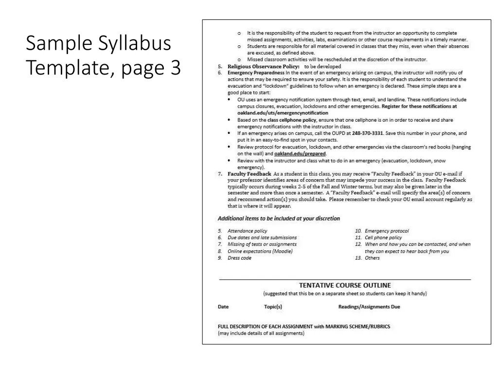 sample syllabus template page 3