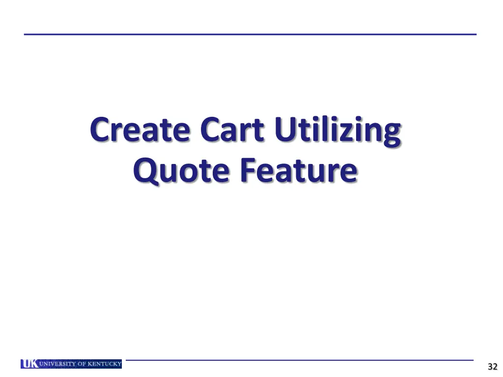 create cart utilizing quote feature