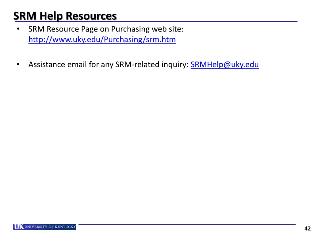 srm help resources srm resource page