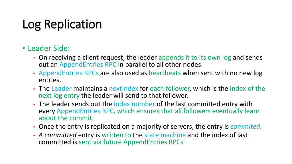 log replication log replication 2