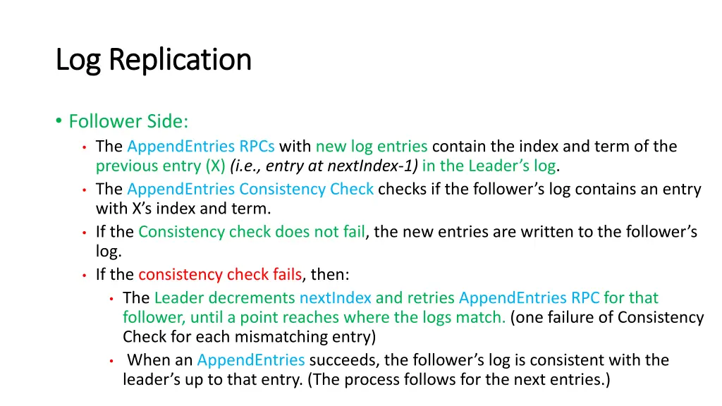 log replication log replication 3