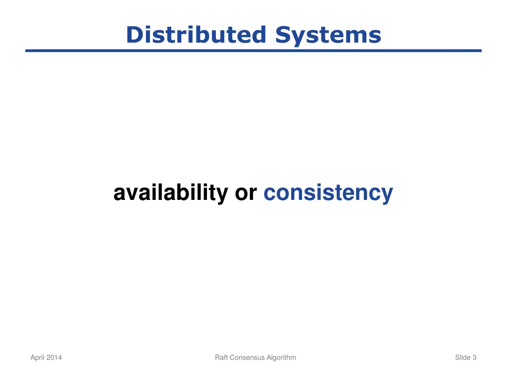 distributed systems