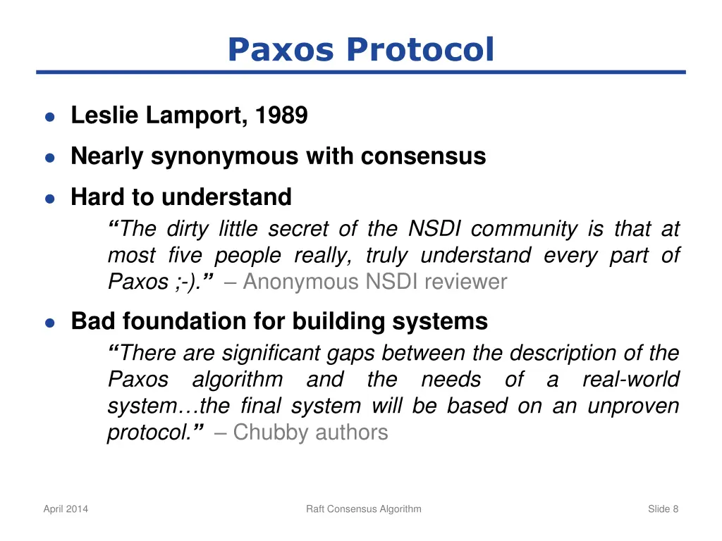 paxos protocol