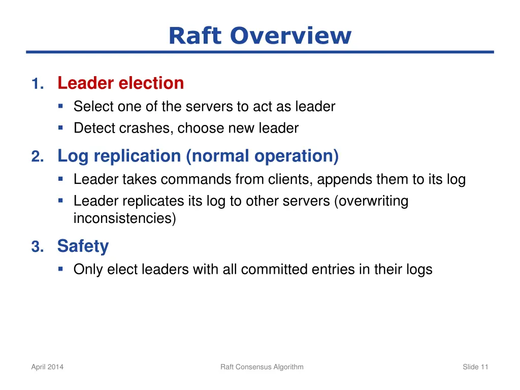 raft overview