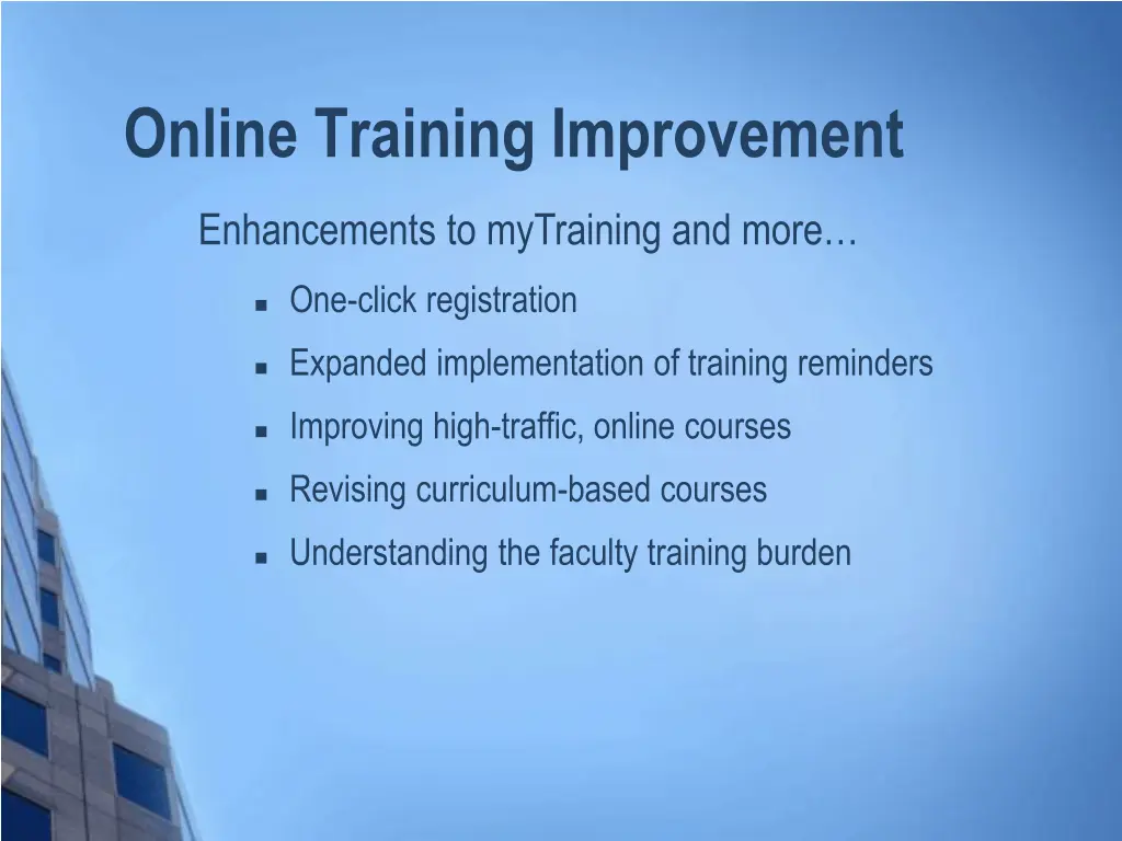 online training improvement 1