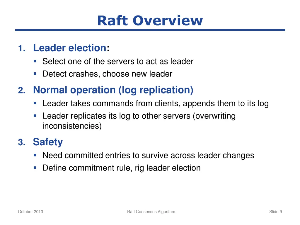 raft overview