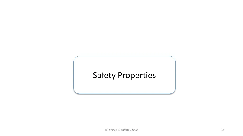 safety properties 1