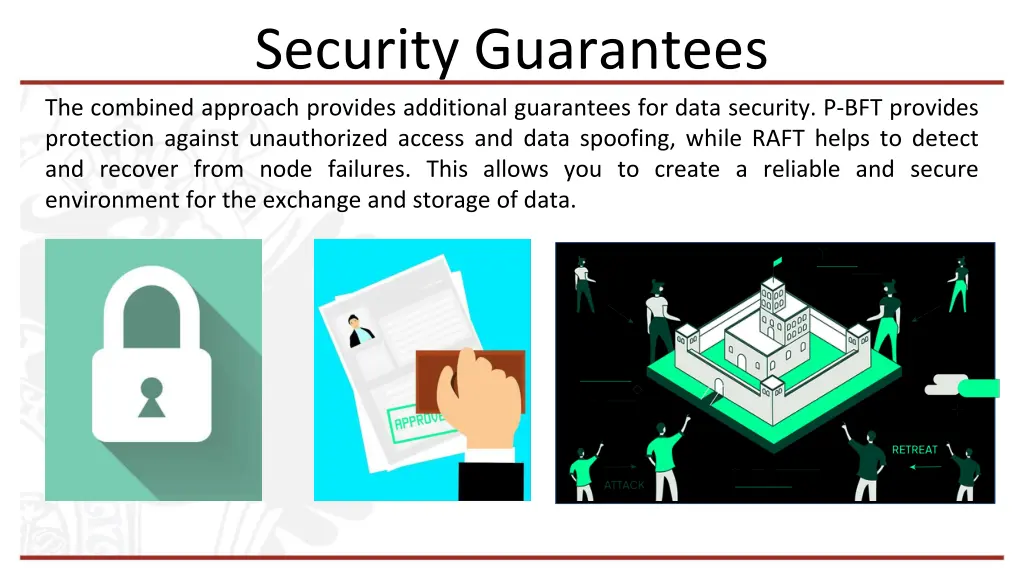 security guarantees the combined approach