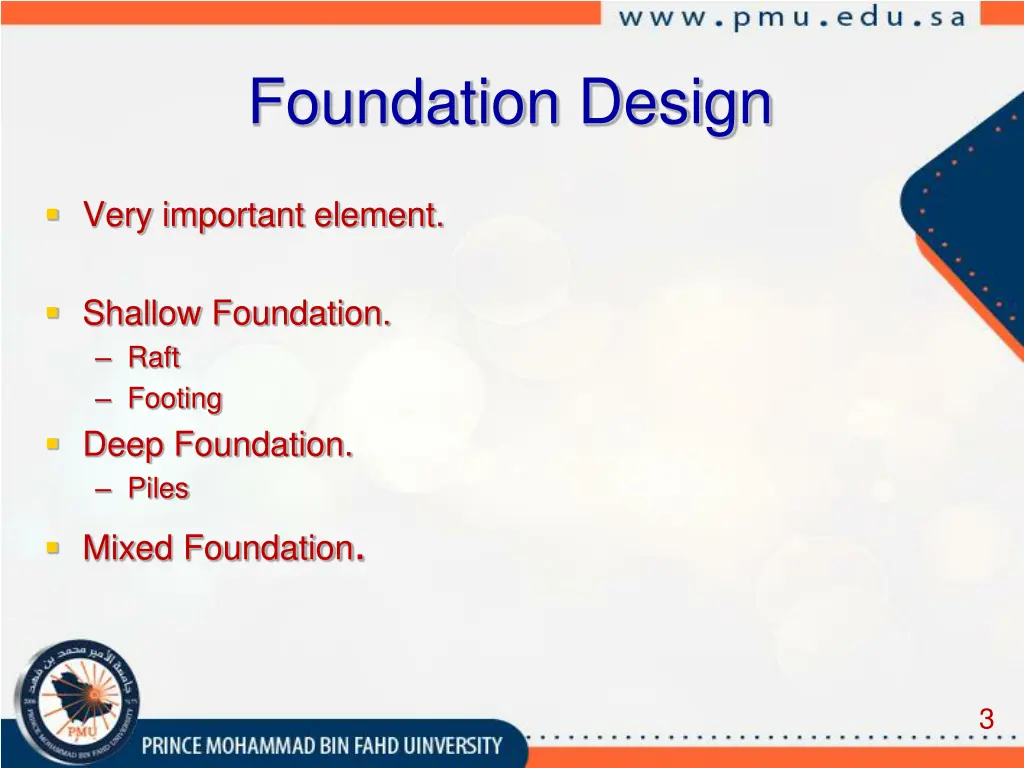 foundation design