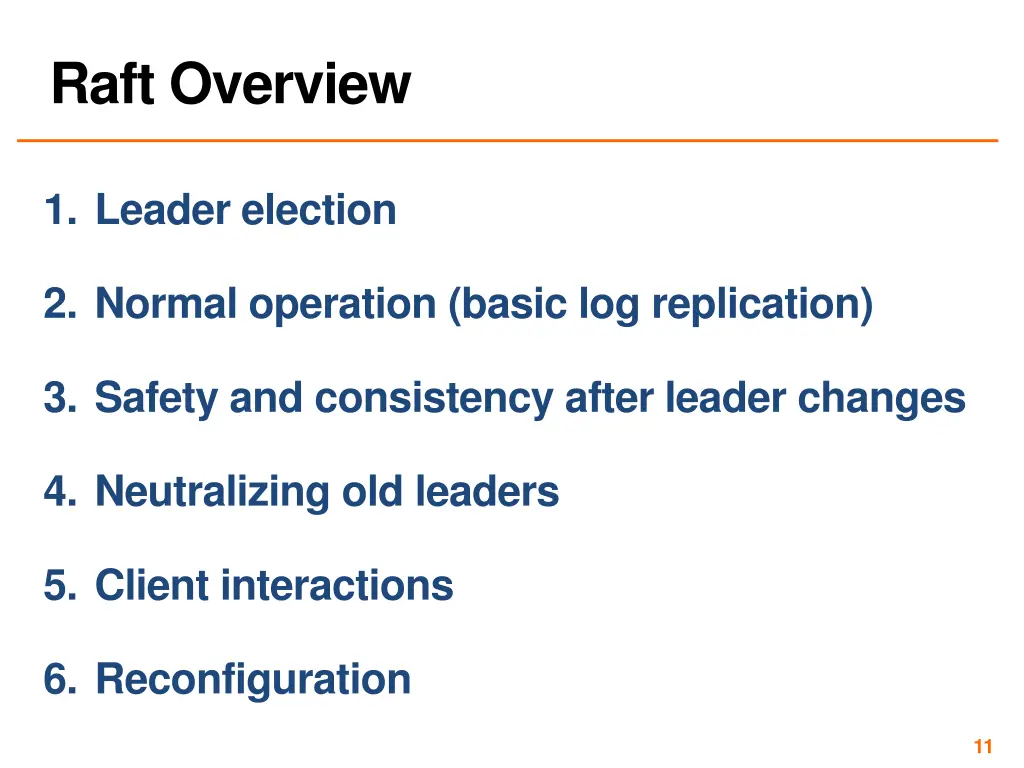 raft overview