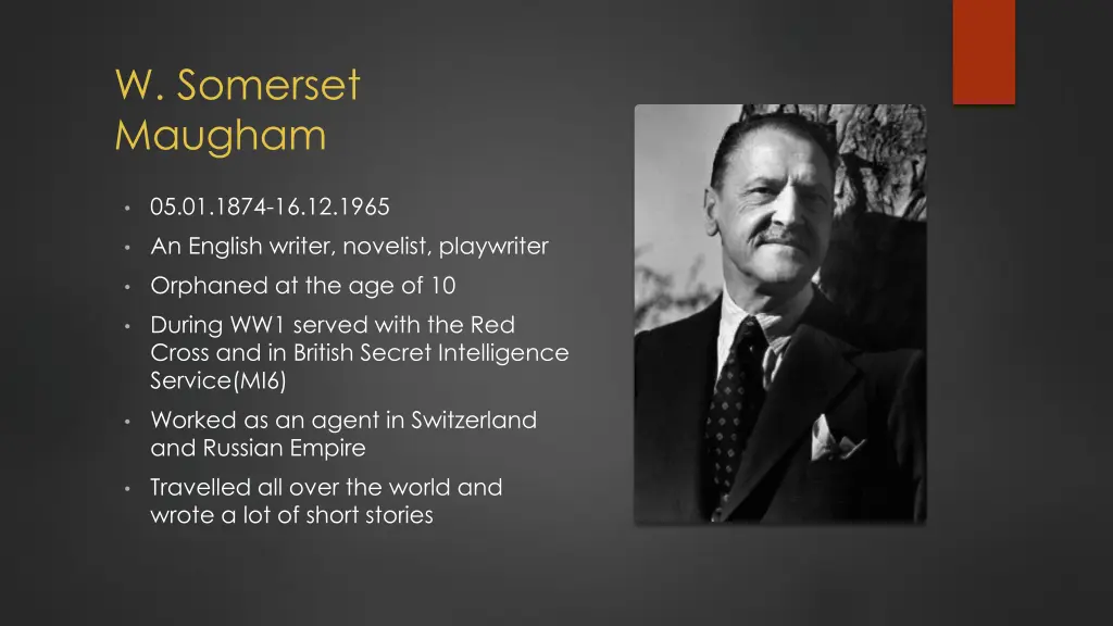 w somerset maugham