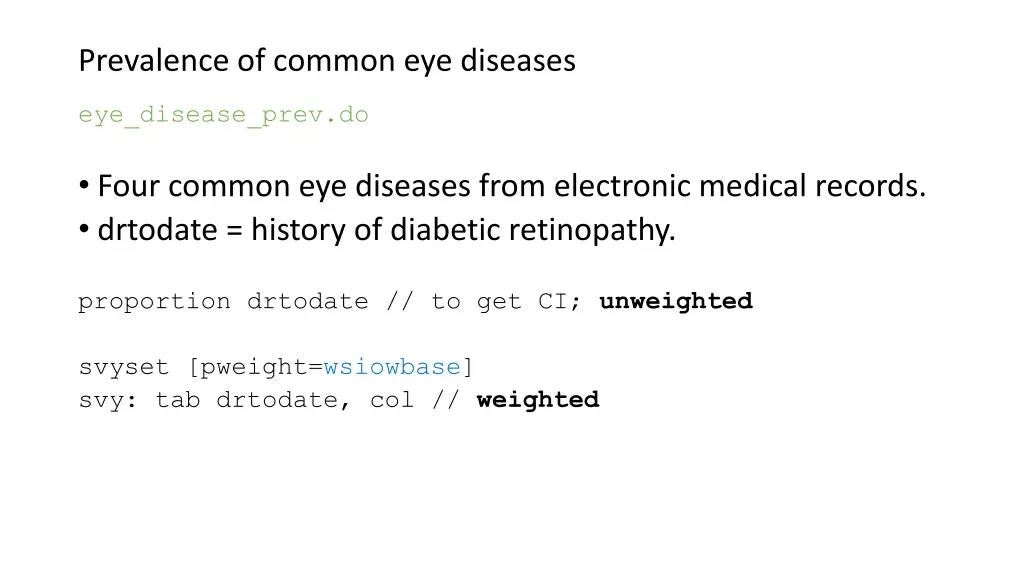 prevalence of common eye diseases