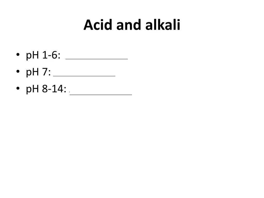 acid and alkali 3