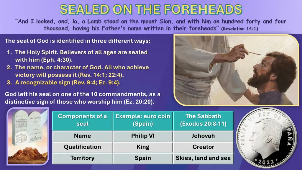 the seal of god is identified in three different