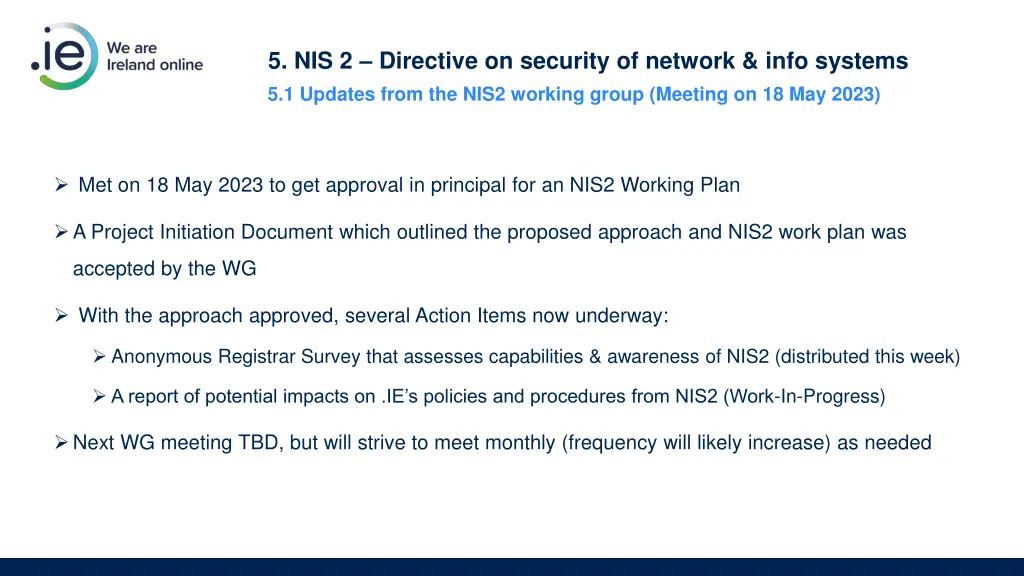 5 nis 2 directive on security of network info