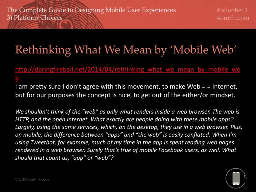 rethinking what we mean by mobile web