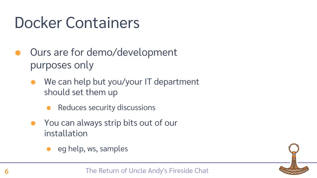 docker containers