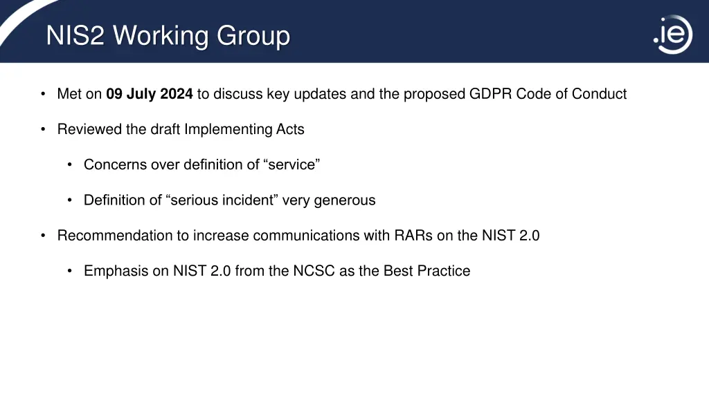 nis2 working group