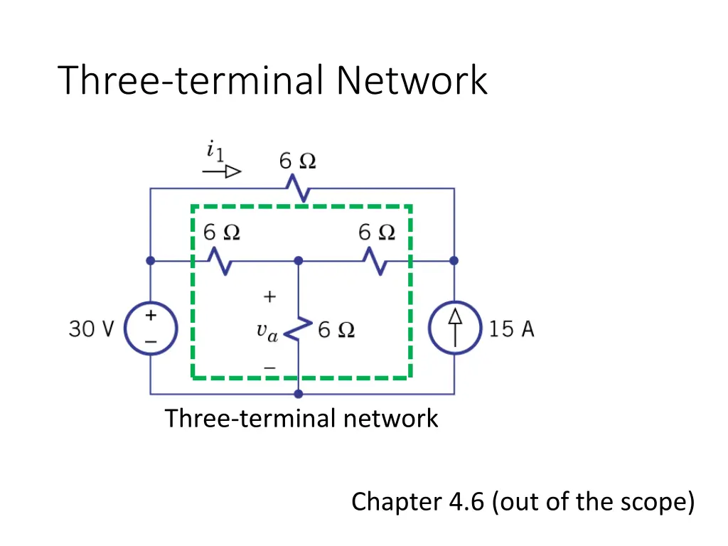 three terminal network