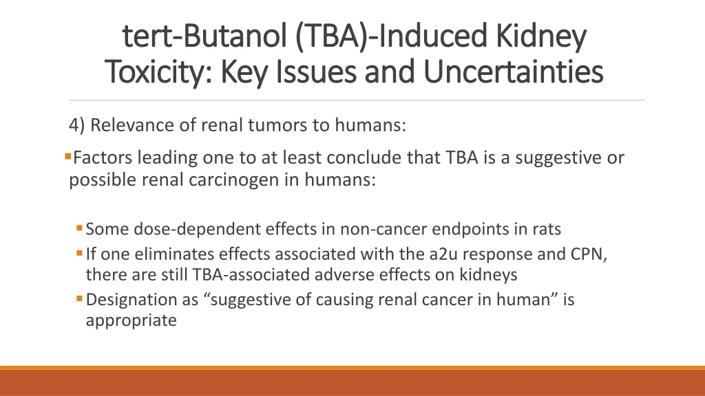 tert tert butanol tba butanol tba induced kidney 4