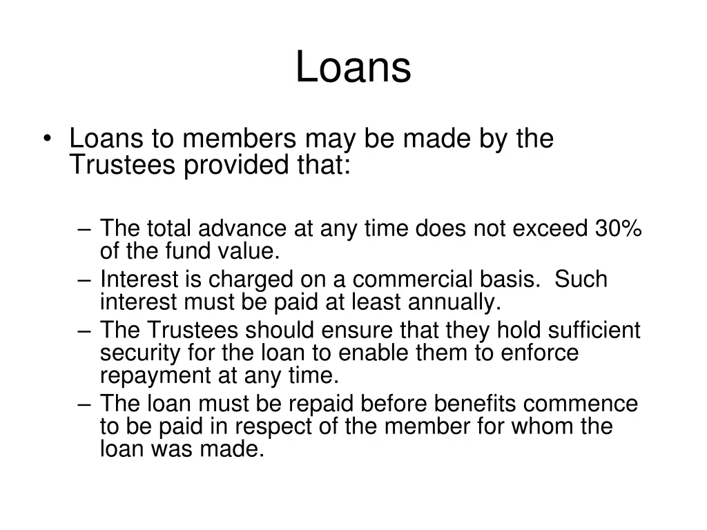 loans