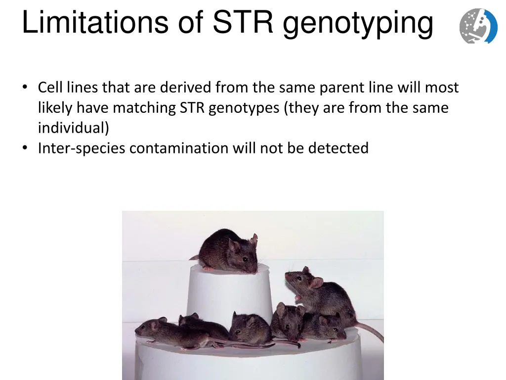 limitations of str genotyping