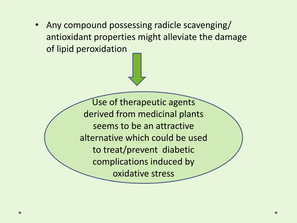 any compound possessing radicle scavenging