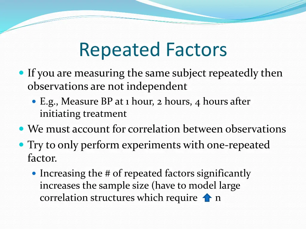 repeated factors