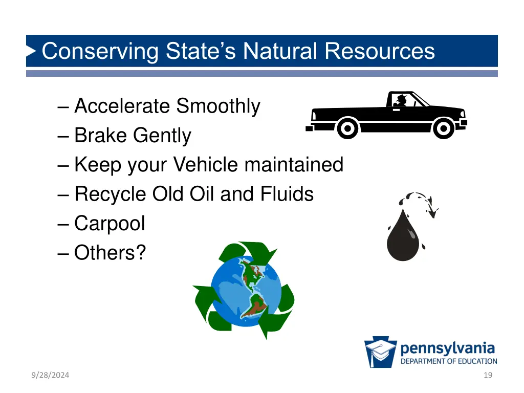 conserving state s natural resources