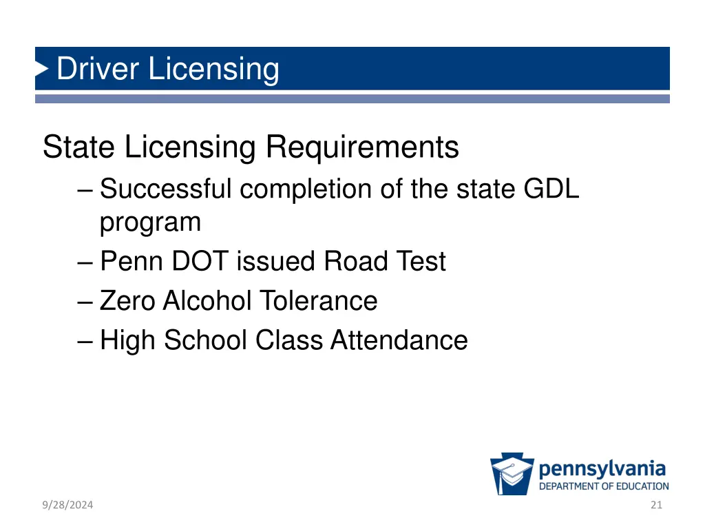 driver licensing 1