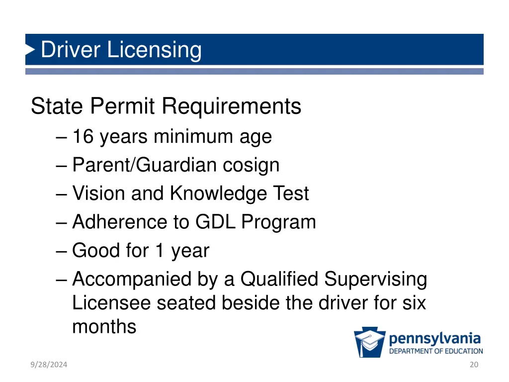 driver licensing