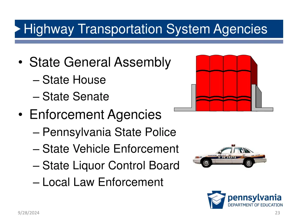 highway transportation system agencies