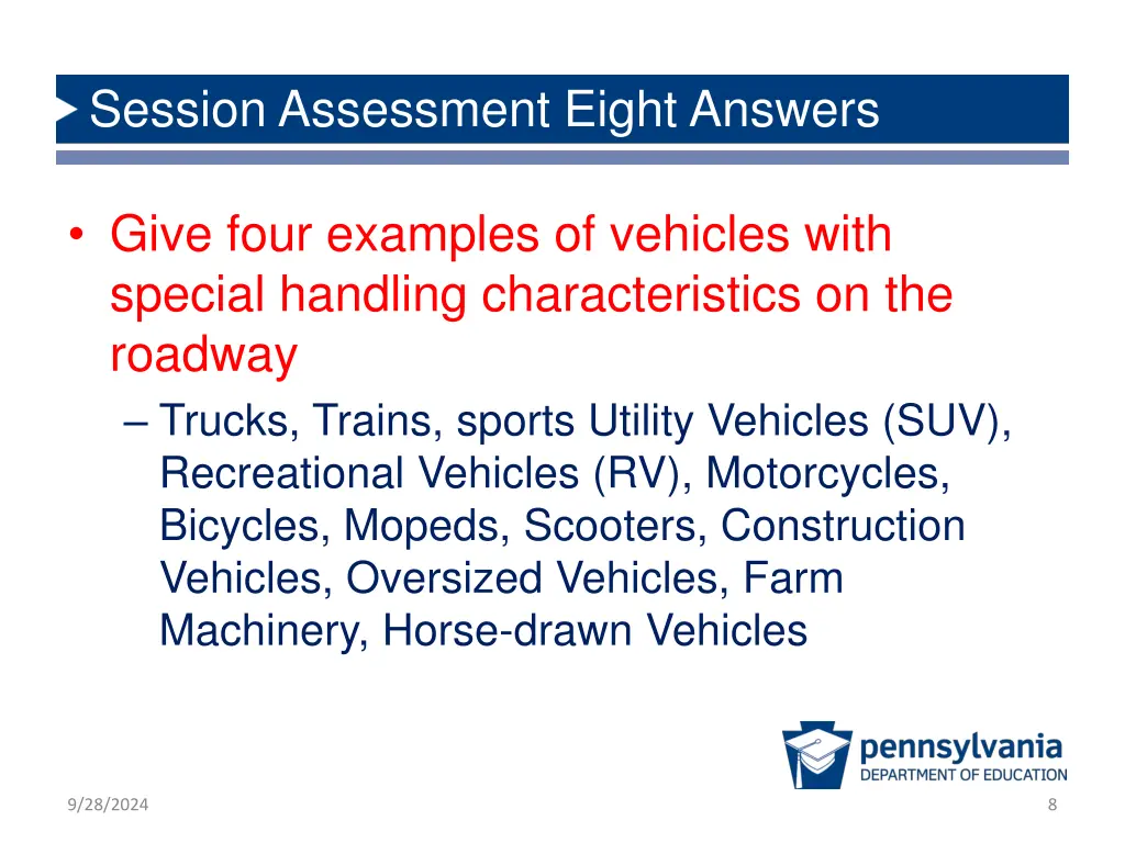 session assessment eight answers 3