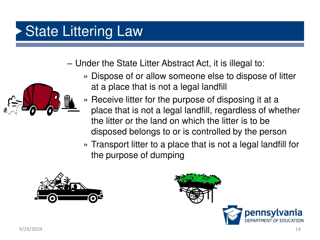 state littering law