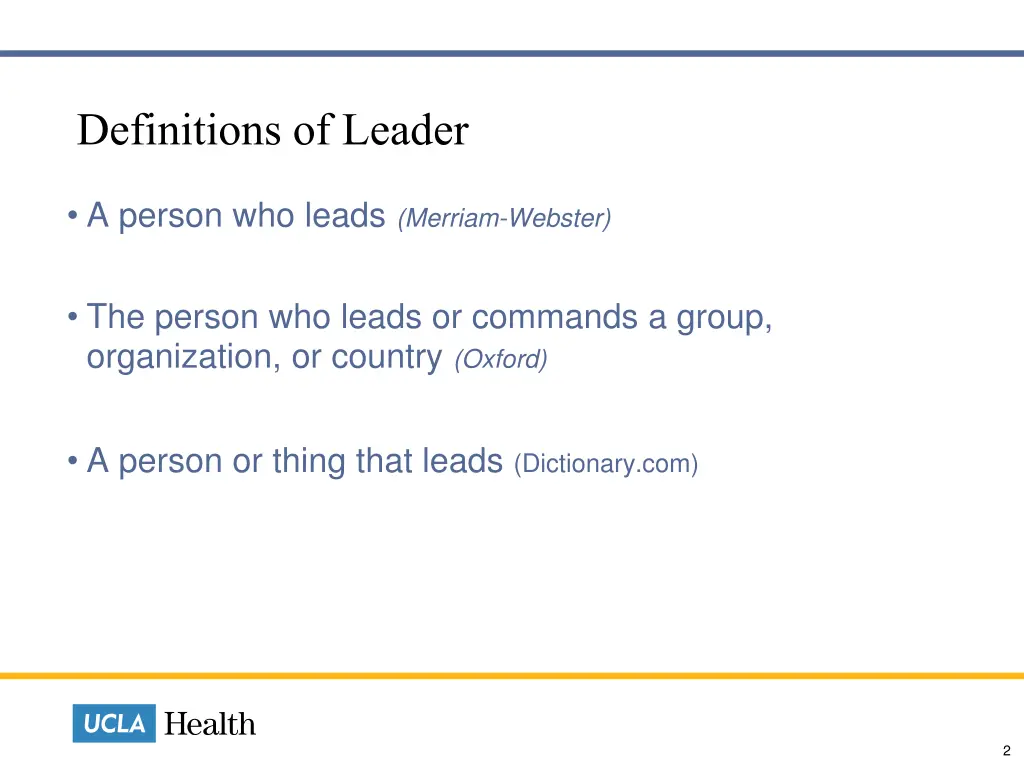 definitions of leader